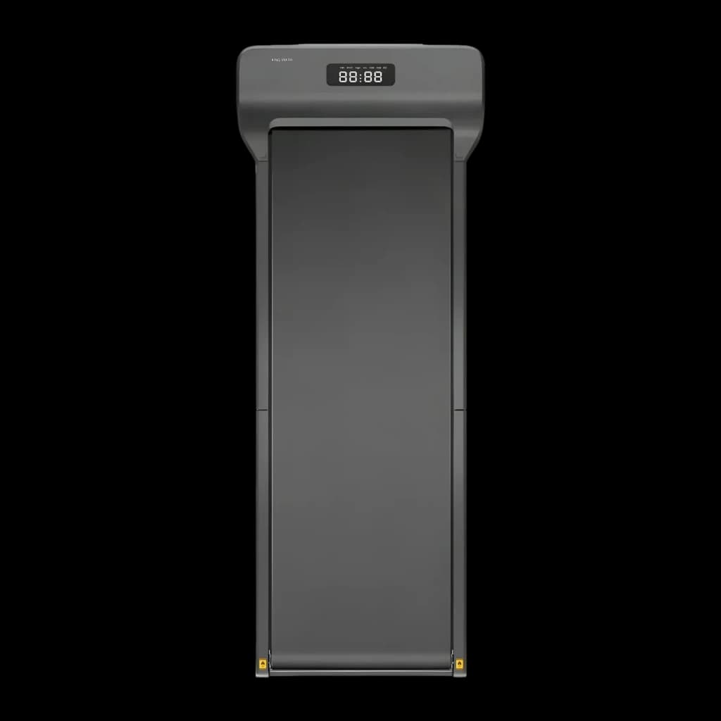 Passadeira KingSmith WalkingPad Z1 Fold Cinzento Dobrável 6km/h, vista superior: ecrã LED e tapete de corrida completo