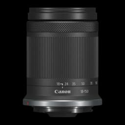 Objetivo fotográfico Canon RF-S 18-150mm IS STM Negro APS-C F3.5-6.3, vista frontal: anillo zoom con escala focal 18-150