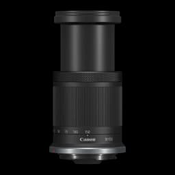 Objetivo fotográfico Canon RF-S 18-150mm IS STM Negro APS-C F3.5-6.3, vista frontal: objetivo extendido al máximo zoom