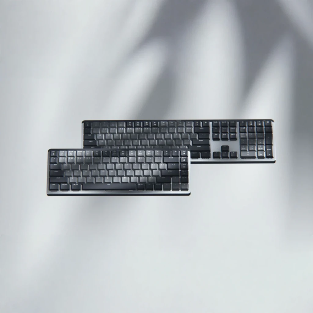 Teclado Logitech MX Mechanical Inalámbrico Mecánico Perfil Bajo Retroiluminado LED Grafito