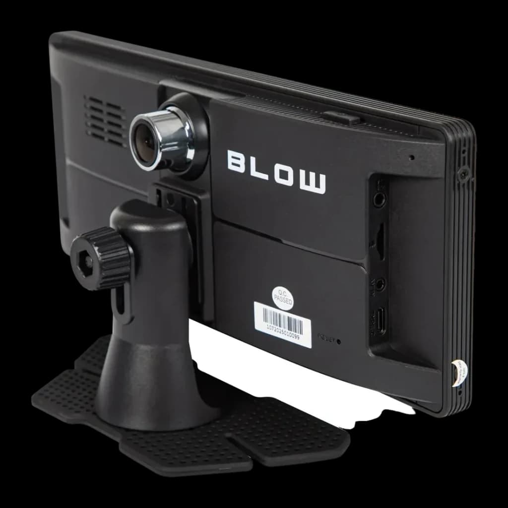Ecrã para carro Blow 78-430 CarPlay sem fios com gravador de vídeo e câmara traseira, vista traseira: lente da câmara
