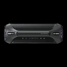 Altavoz portátil Anker Soundcore Boom 2 Plus 140W 20h Bluetooth 5.3 Negro, detalle: panel superior con botones de control