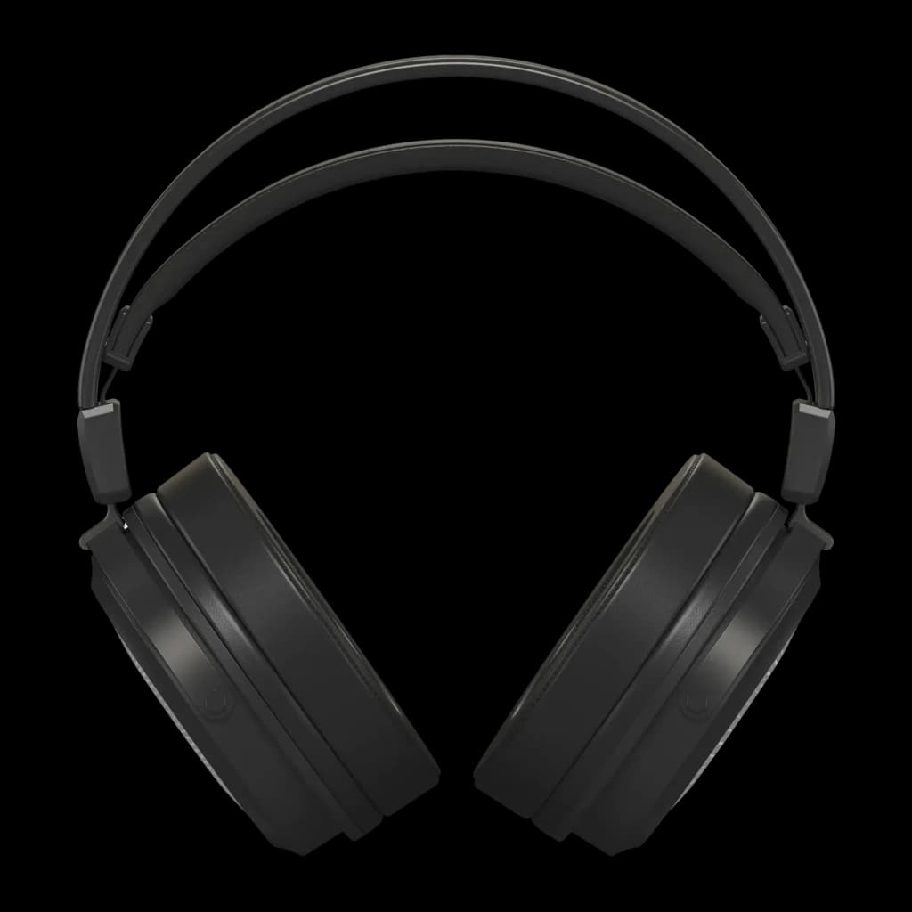 Casque Behringer Alpha Arceau Over-Ear Jack 3,5 mm + adaptateur 6,3 mm, détail: vue de face, coussinets et arceau ajustable