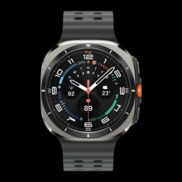 Samsung Galaxy Watch Ultra SM-L705 47mm Prata Titânio Tensão Arterial ECG, detalhe: mostrador com complicações de saúde