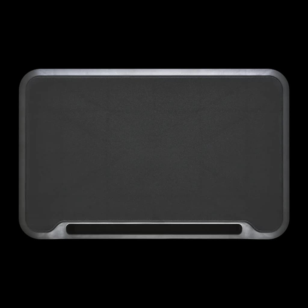 Suporte de Monitor NGS Screen Stand Preto Secretária Independente, vista superior: superfície plana mate e ranhura frontal