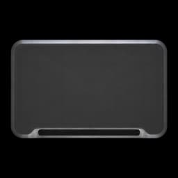 Suporte de Monitor NGS Screen Stand Preto Secretária Independente, vista superior: superfície plana mate e ranhura frontal