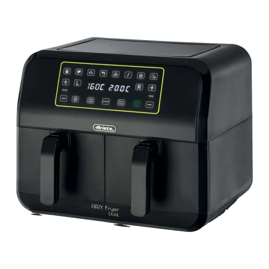 Freidora de aire Ariete 8L Doble Cesta 1700W Negro 4623/00