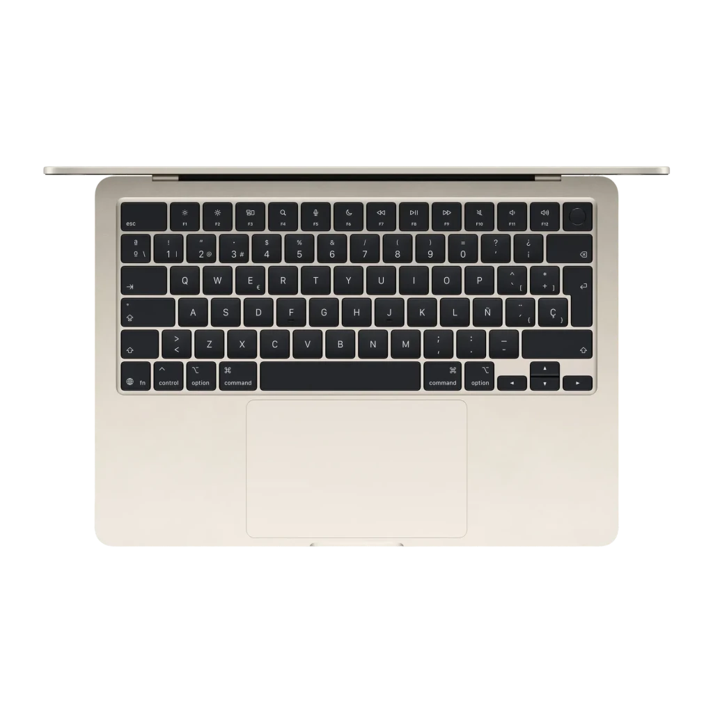 Portátil Apple MacBook Air 13 polegadas M5 16GB/1TB SSD 13,6 polegadas Liquid Retina macOS Tahoe Luz Estelar Estrelado