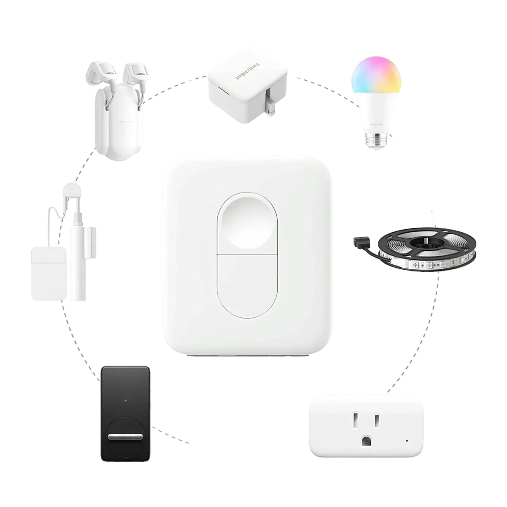 Mando a distancia inteligente SwitchBot Remote W0301700 Bluetooth 5.0, ecosistema: conectado con bombilla, enchufe, tira LED