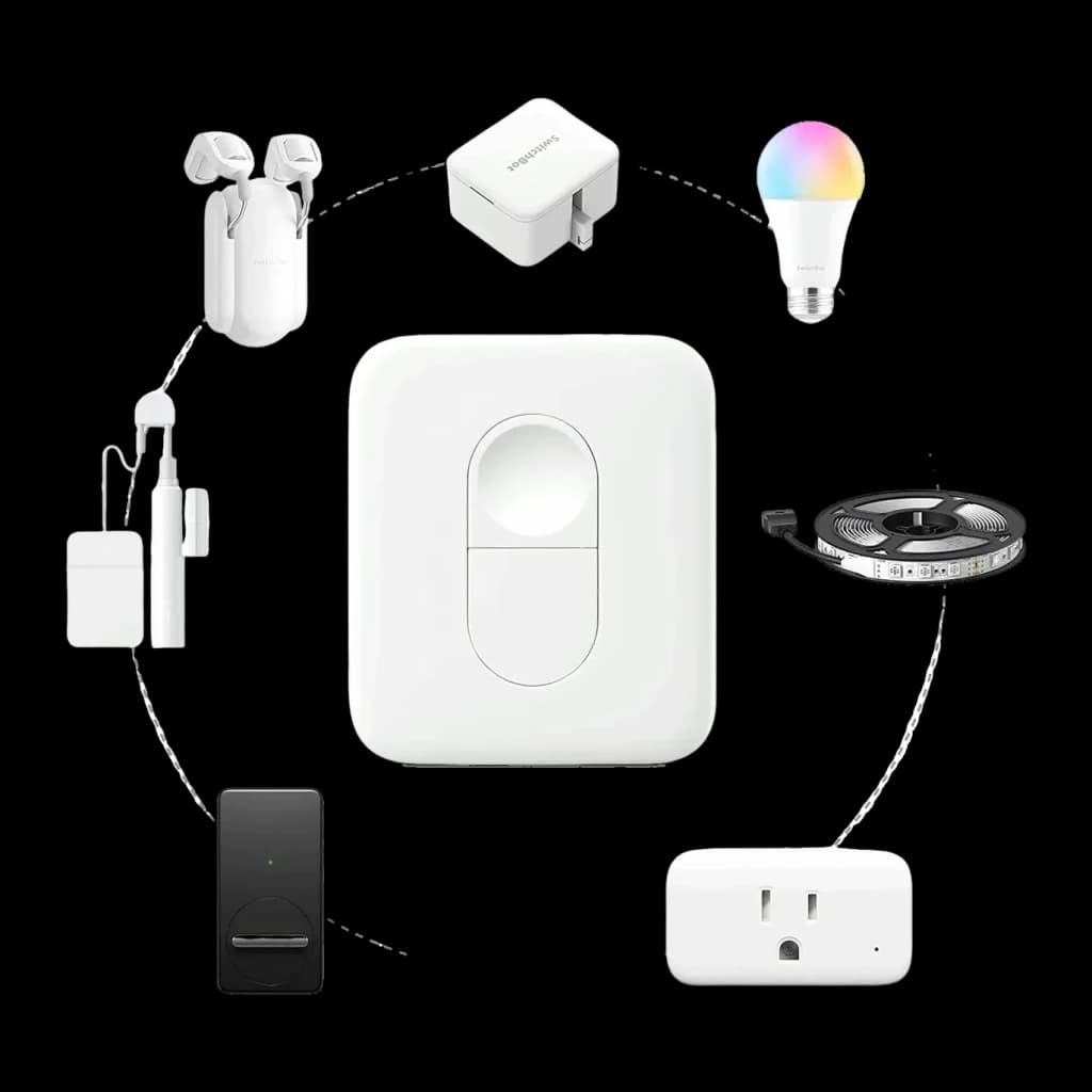 Mando a distancia inteligente SwitchBot Remote W0301700 Bluetooth 5.0, ecosistema: conectado con bombilla, enchufe, tira LED