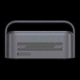 Altavoz portátil Anker Soundcore Motion X600 IPX7 50W 12h Gris, vista trasera: rejilla de ventilación diagonal y asa superior