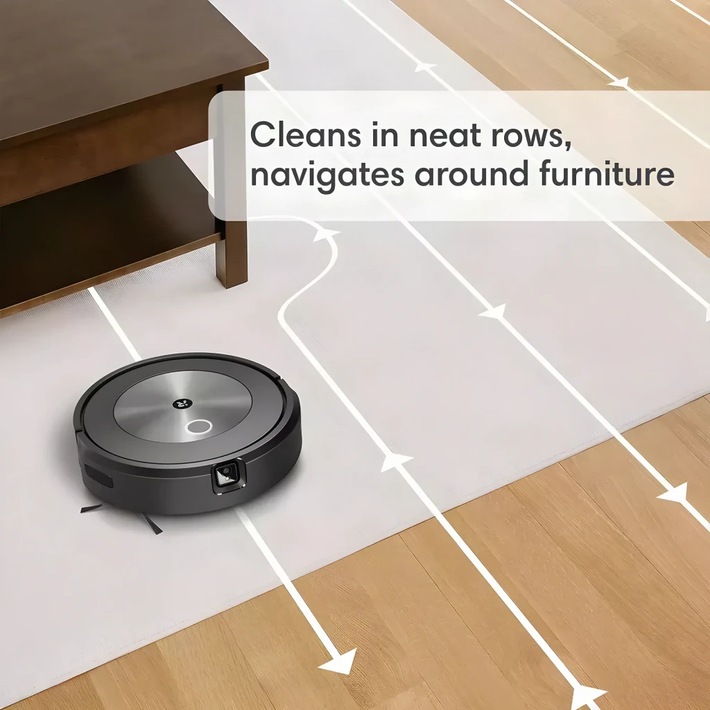 Robot aspirador iRobot Roomba Combo j5 Antracite vSLAM Esfregador Esvaziamento Automático, navegação: limpeza em filas num