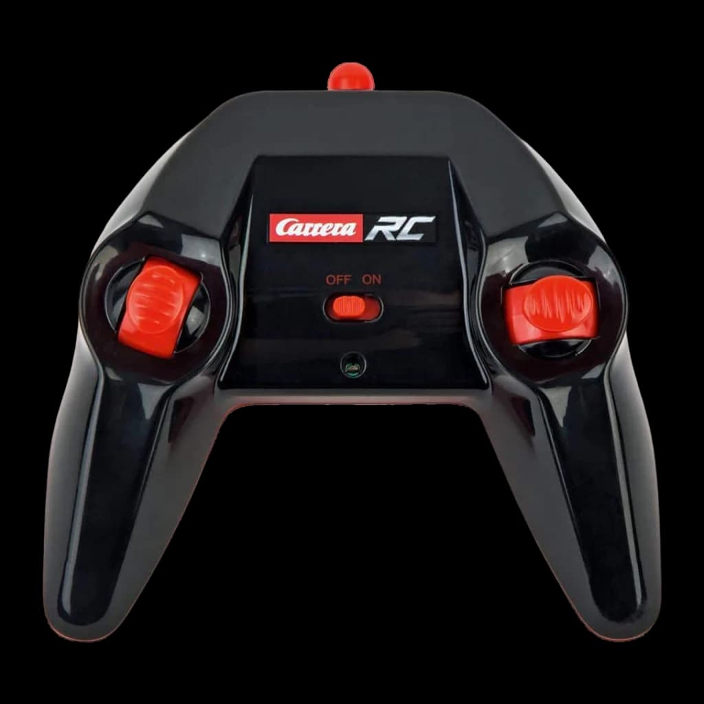 Carrera RC Mario Kart Peach Quad Rose 1:20 9km/h 20min, télécommande: manette noire avec joysticks rouges et logo Carrera RC
