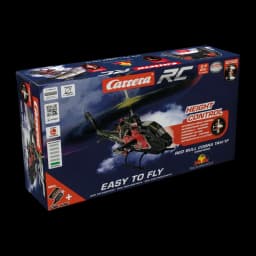 Hélicoptère RC Carrera Red Bull Cobra TAH-1F 2.4 GHz LiPo Rechargeable USB, boîte: packaging bleu foncé avec hélicoptère