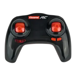 Helicóptero RC Carrera Super Mario Flying Cape 2.4 GHz Rojo/Amarillo 5min Li-Po, mando: controlador negro con joysticks