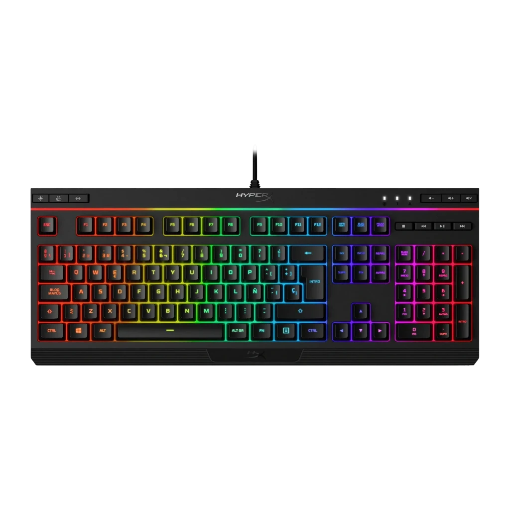 Hyperx Negro Teclado Gaming Alloy Core Rgb Membrana