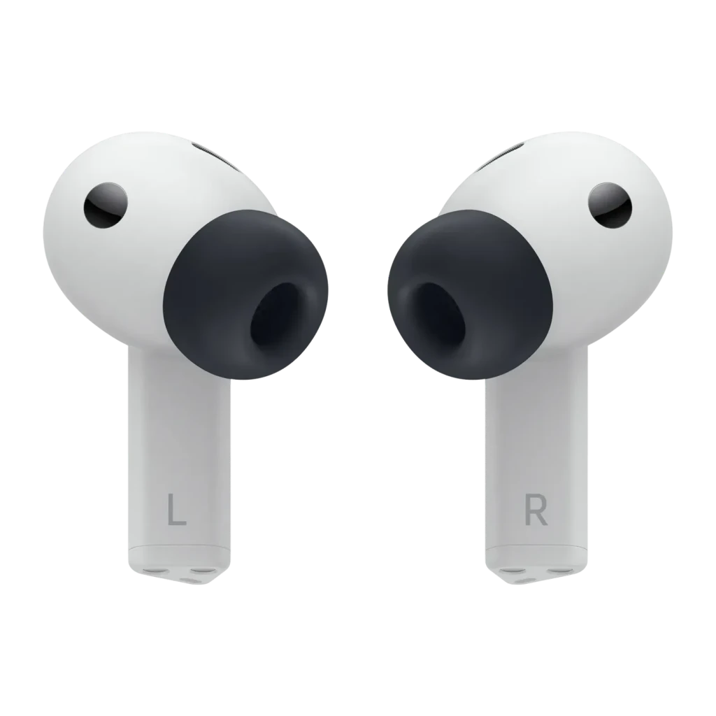Auriculares Samsung Galaxy Buds3 FE SM-R420 Cancelación de Ruido Activa TWS, vista frontal: auriculares L y R