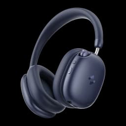 Auriculares Havit Space S1 Cancelación de Ruido Activa Diadema, vista lateral: copa derecha con botón ANC y logo Havit