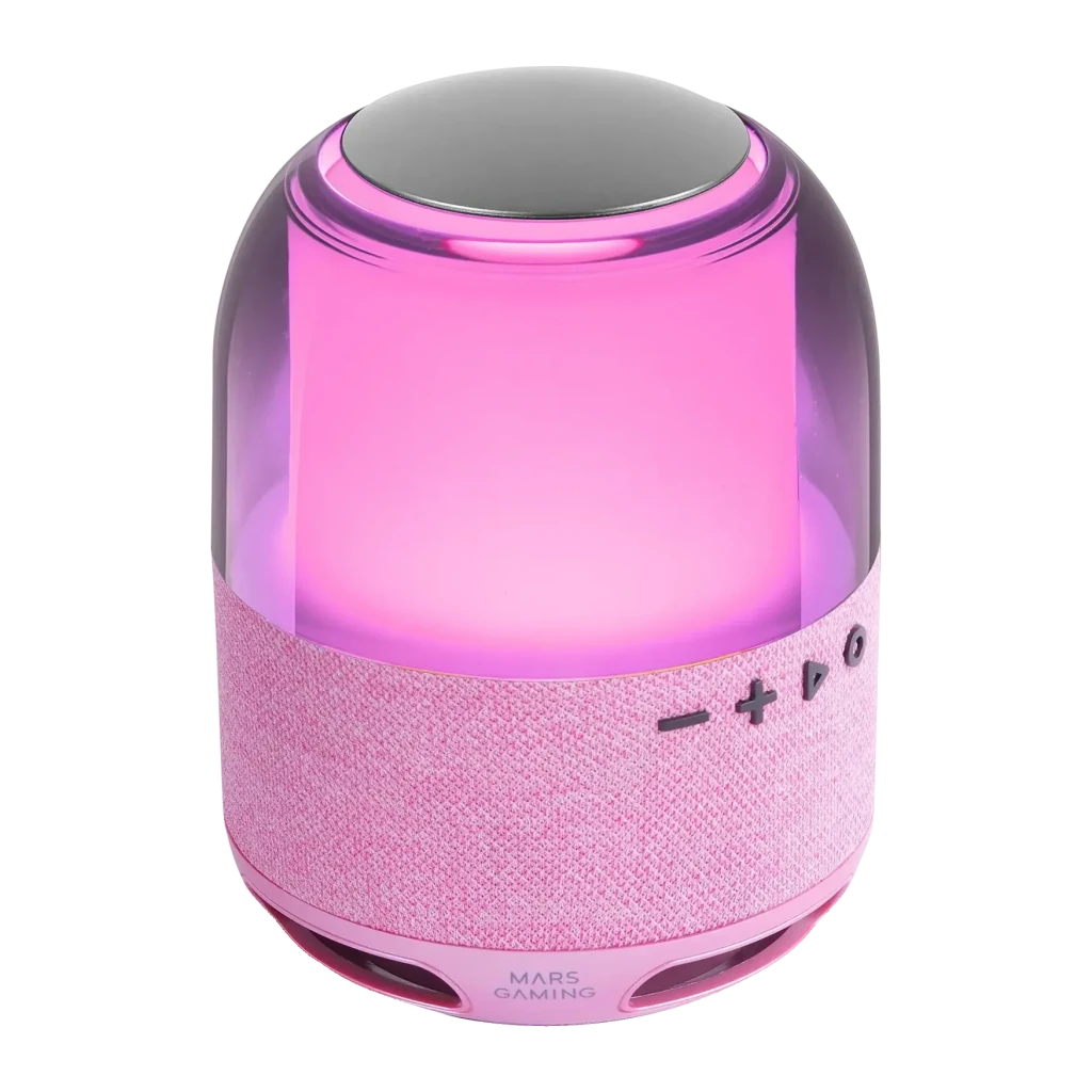 Mars Gaming Rosa Altavoz Portátil Ms-Flow 15W 6H Bluetooth 5.3