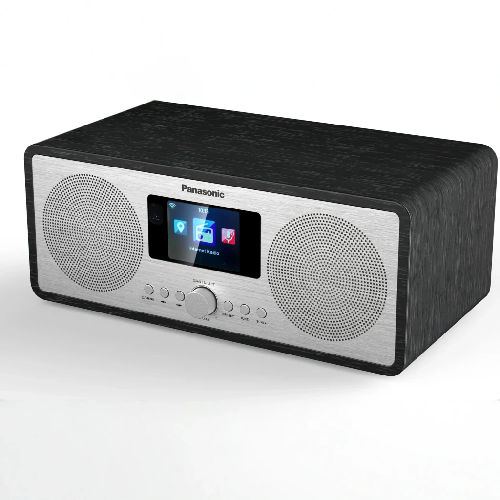 Radio Panasonic RF-D40EG-K FM/DAB+/Internet Corriente y batería