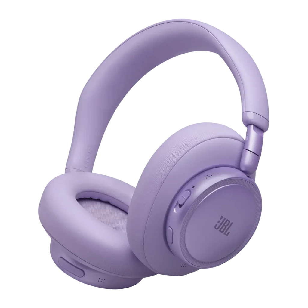 Auriculares JBL Live 780NC circumaurales con cancelación de ruido adaptativa en color morado