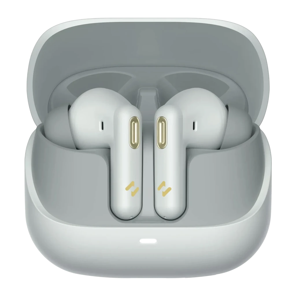 Auriculares Havit TW906 Pro intraurales inalámbricos con tecnología Bluetooth 5.3 y cancelación de ruido, color gris