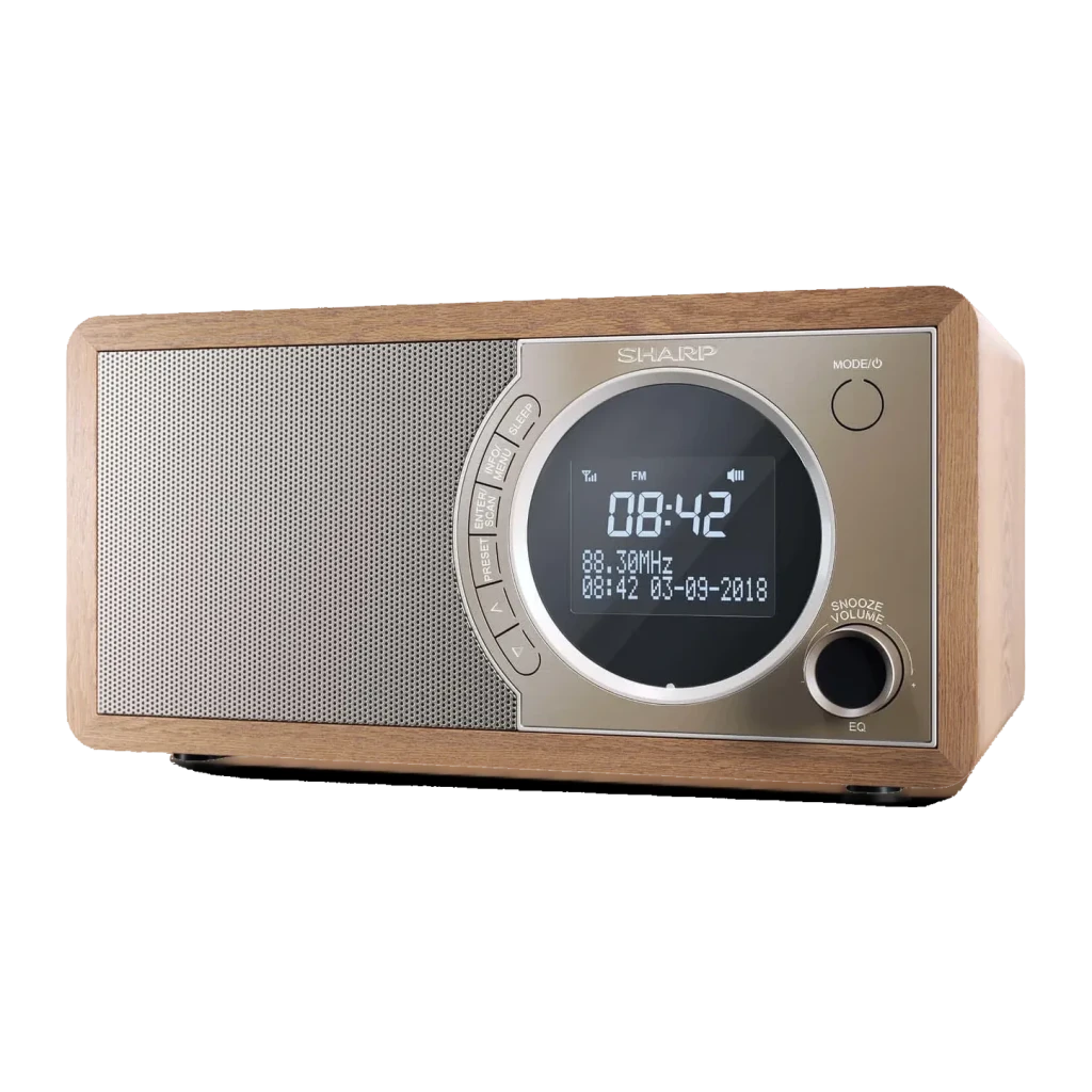 Radio Sharp DR-450 DAB+/FM Corriente alterna Bluetooth LCD