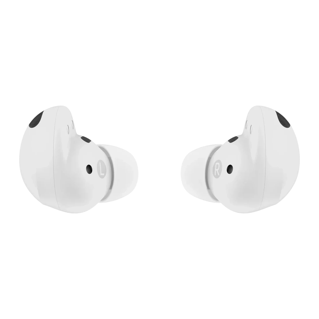 Auriculares Samsung Galaxy Buds2 Pro Cancelación de Ruido TWS Bluetooth 5.3, vista frontal: auriculares izquierdo y derecho