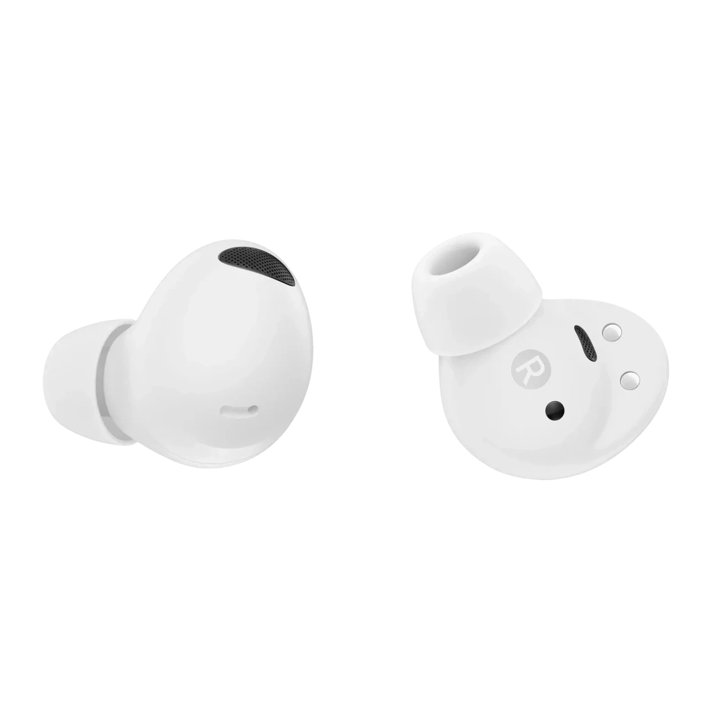 Auriculares Samsung Galaxy Buds2 Pro Cancelación de Ruido TWS Bluetooth 5.3, par frontal: izquierdo con rejilla y derecho