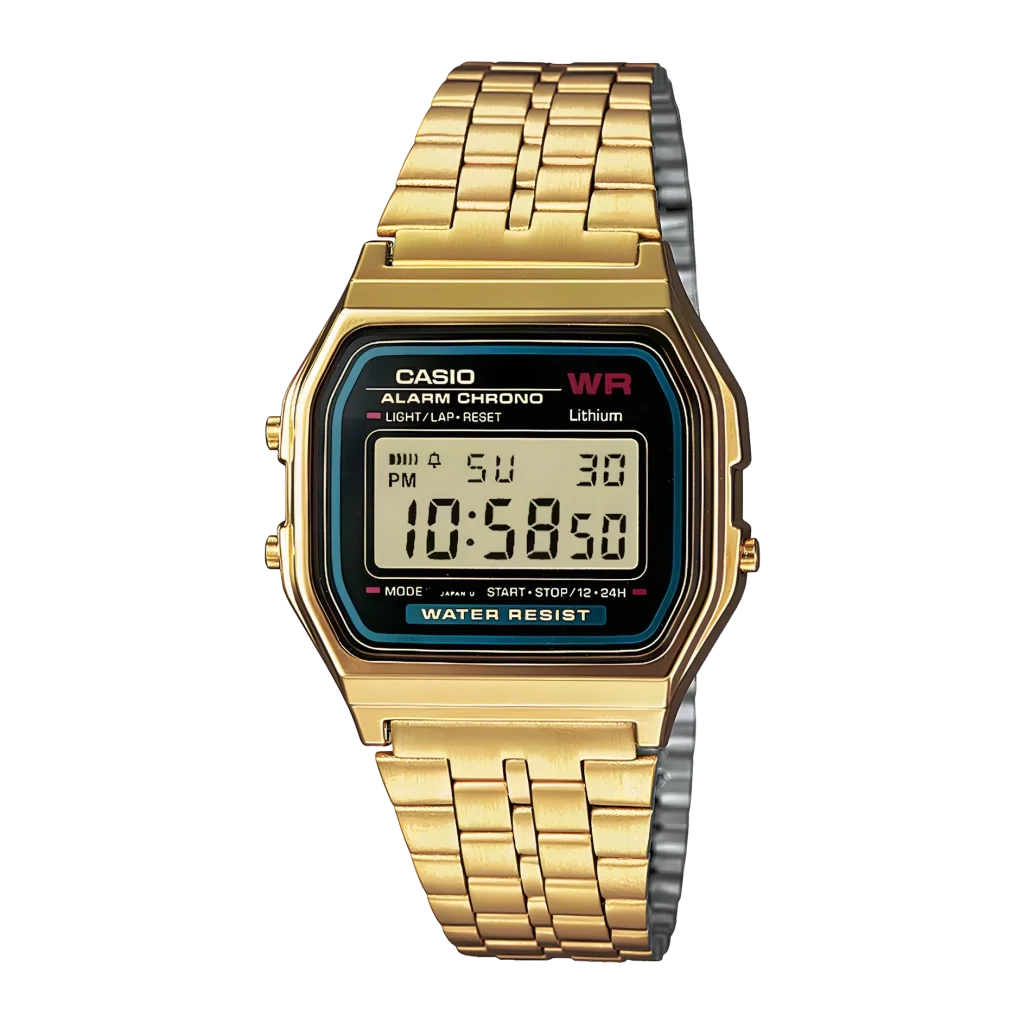 Casio Vintage A159WGEA-1EF Cronómetro, Alarma, Calendario Batería 7 Años