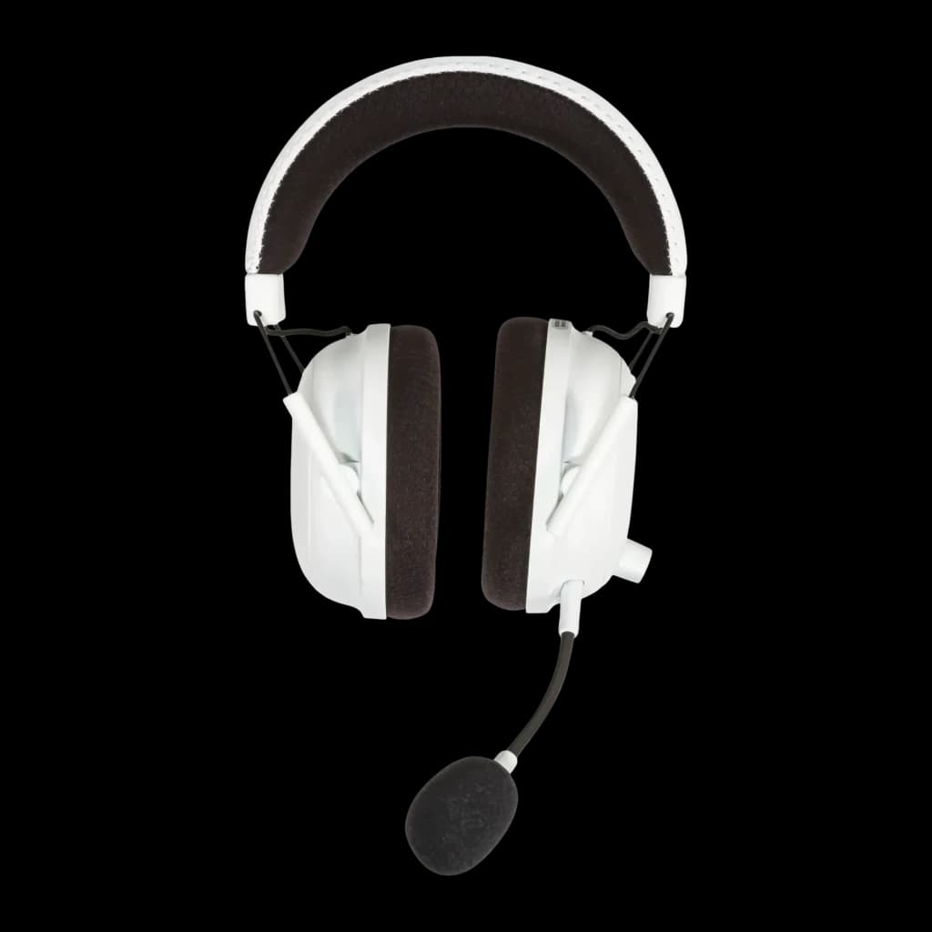 Auriculares Gaming Razer BlackShark V2 Pro for Xbox Inalámbrico, detalle frontal: almohadillas negras, arco acolchado