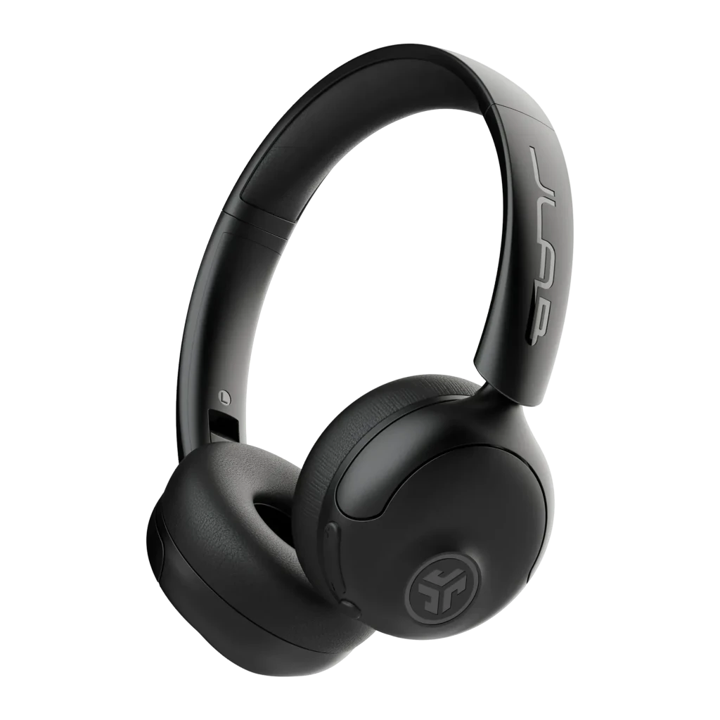 Auriculares JLab Audio Studio 2 Wireless On-Ear Bluetooth 5.4 en color negro para dispositivos móviles y ordenador