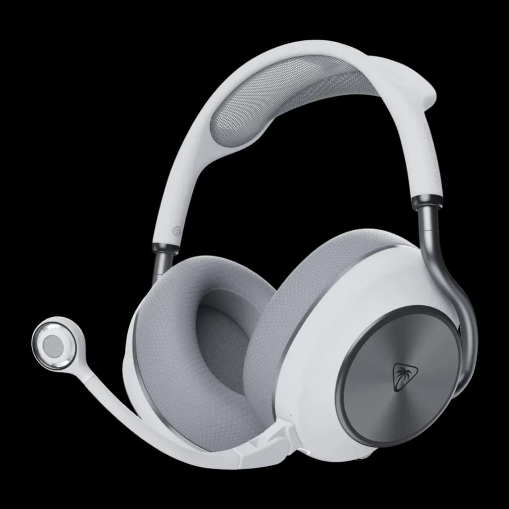 Auriculares Gaming Turtle Beach Stealth Pro II Wireless Xbox Inalámbrico, vista lateral: almohadillas grises, diadema