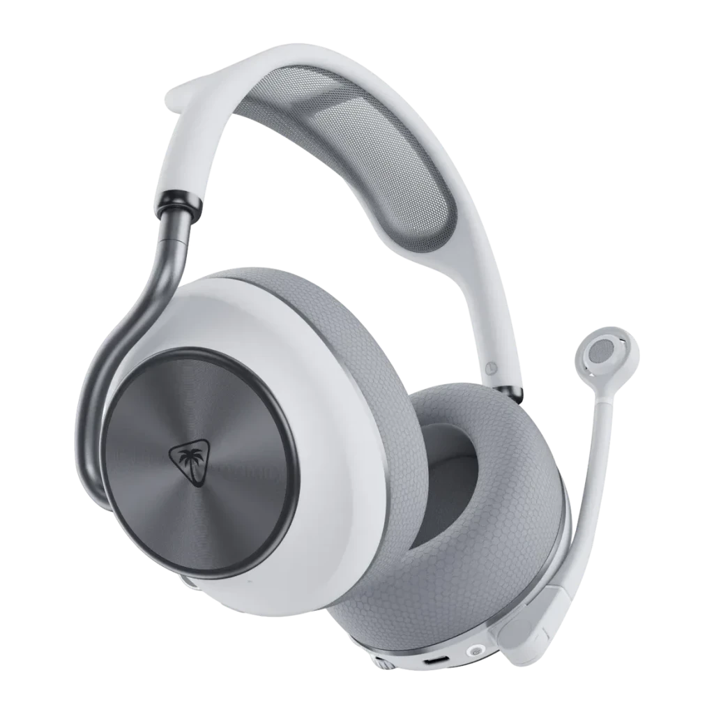 Auriculares Gaming Turtle Beach Stealth Pro II Wireless Xbox Inalámbrico, vista lateral: auricular izquierdo con logo