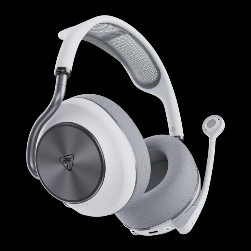 Auriculares Gaming Turtle Beach Stealth Pro II Wireless Xbox Inalámbrico, vista lateral: auricular izquierdo con logo