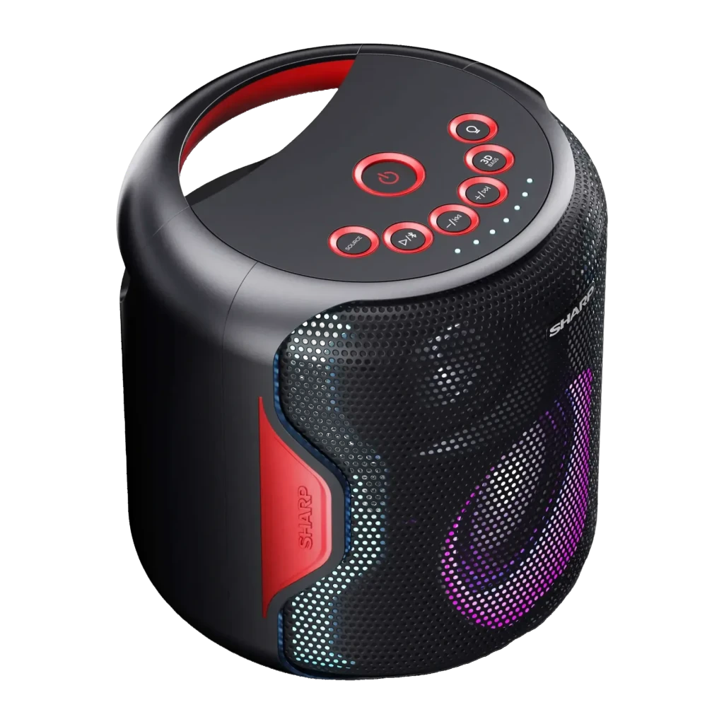 Altavoz portátil Sharp PS-921 2.1 Subwoofer 10,2cm 130W 14h Bluetooth 5.0
