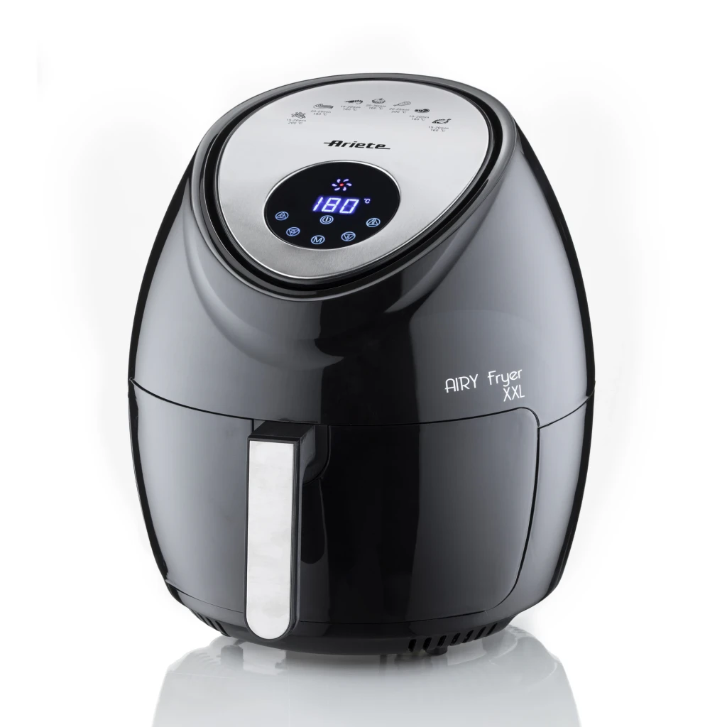 Freidora de Aire Ariete Airy Fryer XXL 5,5L 1800W Con Programas Negro