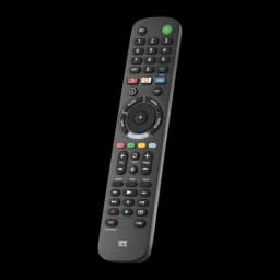 Mando a distancia One for All URC4912 Infrarrojo (IR) Sony TV, detalle: botonera completa con teclas de colores, navegación