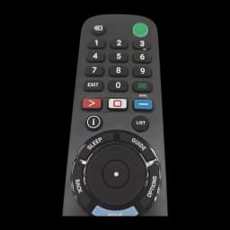 Mando a distancia One for All URC4912 Infrarrojo (IR) Sony TV, detalle: teclado numérico, botones de colores y rueda
