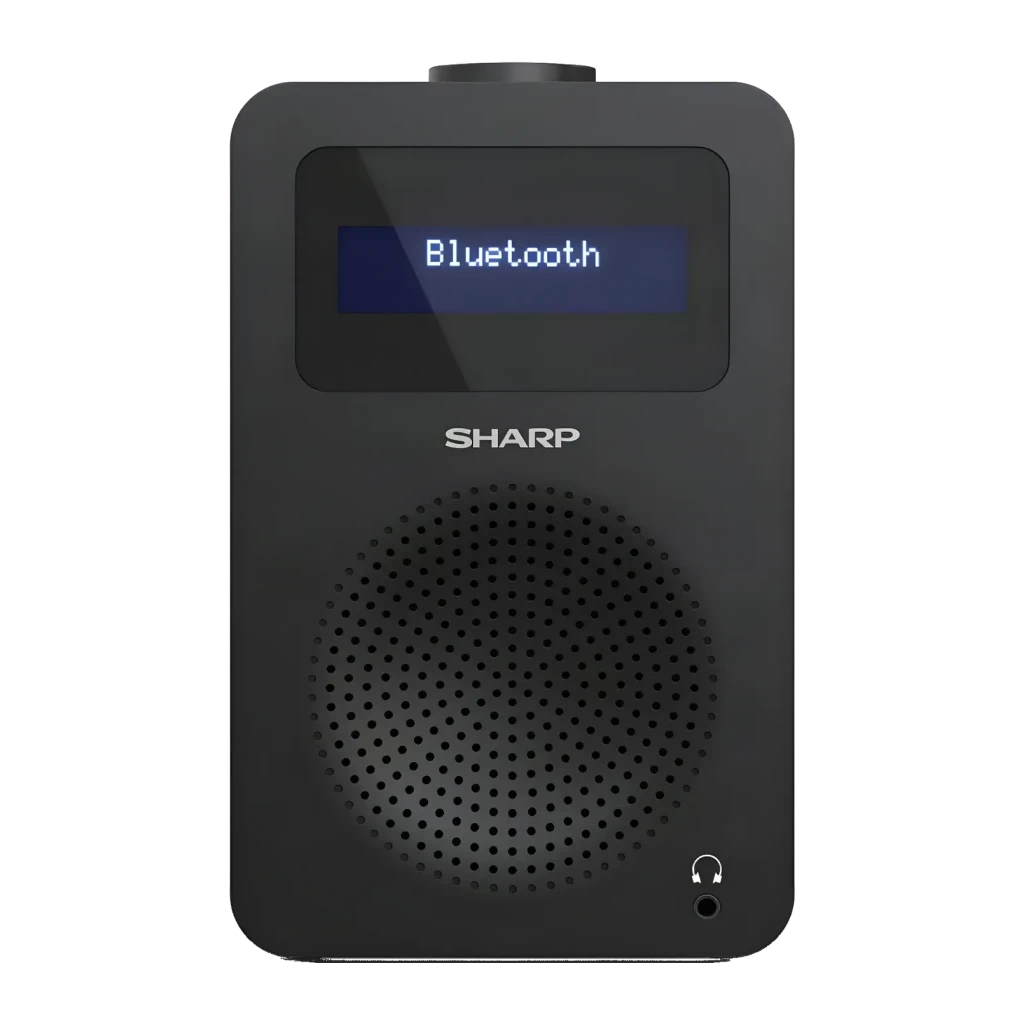 Radio digital Sharp DR-430(BK) DAB+/FM DC 9V Bluetooth 5.0 LCD