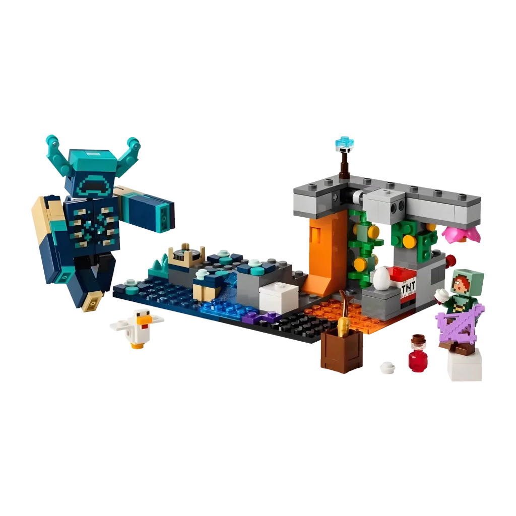 LEGO Minecraft El Encuentro con el Custodio 21274 Set de Construcción con 238 Piezas para Niños a partir de 7 Años