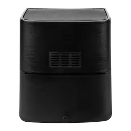 Fritadeira de ar Cosori Smart 5,5L 1700W 11 programas Preto CS158-AF, vista traseira: grelha de ventilação central