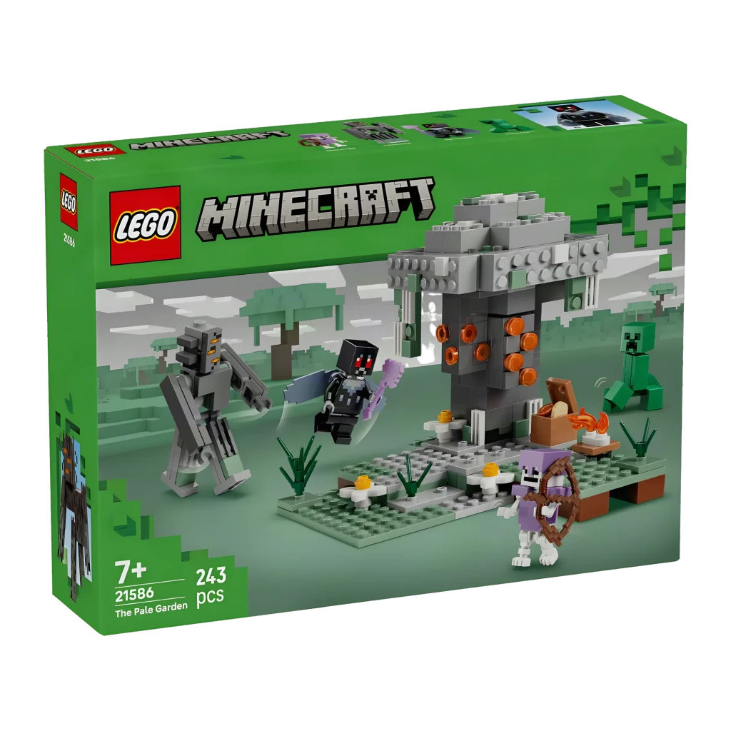 Lego Set De Construcción Minecraft El Jardín Pálido 21586 243 Piezas 7+ Años