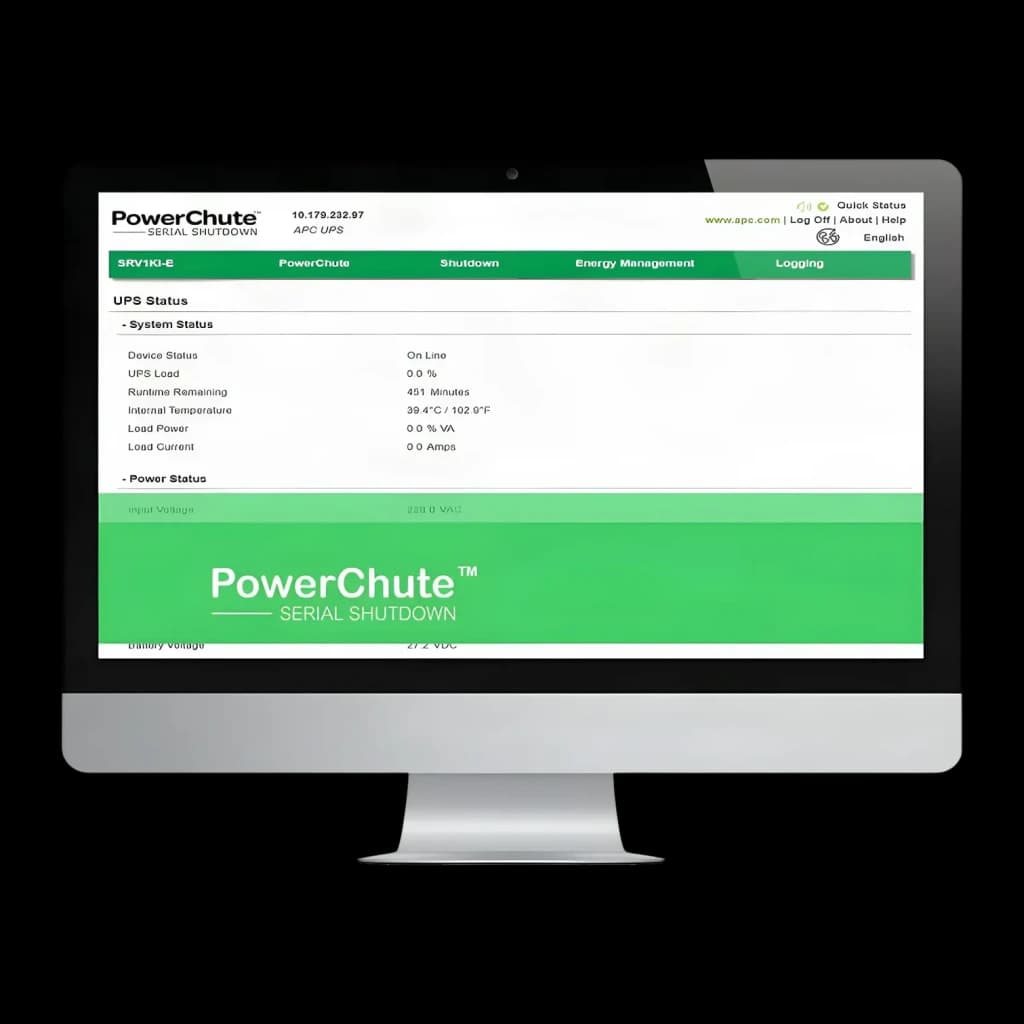 SAI APC Power-Saving Back-UPS Pro 1500 230V Línea Interactiva 1500VA Negro, software: pantalla PowerChute Serial Shutdown