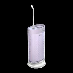 Hydropulseur dentaire Philips Sonicare Compact Flosser 1000 Sans Fil Rechargeable Pourpre HX3333, vue en angle: corps