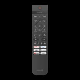 TV Philips 65 pulgadas LED 4K UHD HDR10+ Negro 65PUS7001/12, mando a distancia: botón Ambilight, teclas Netflix, Prime