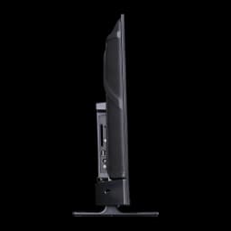 TV Philips 65 pulgadas LED 4K UHD HDR10+ Negro 65PUS7001/12, vista lateral: perfil delgado, puertos USB y conectores