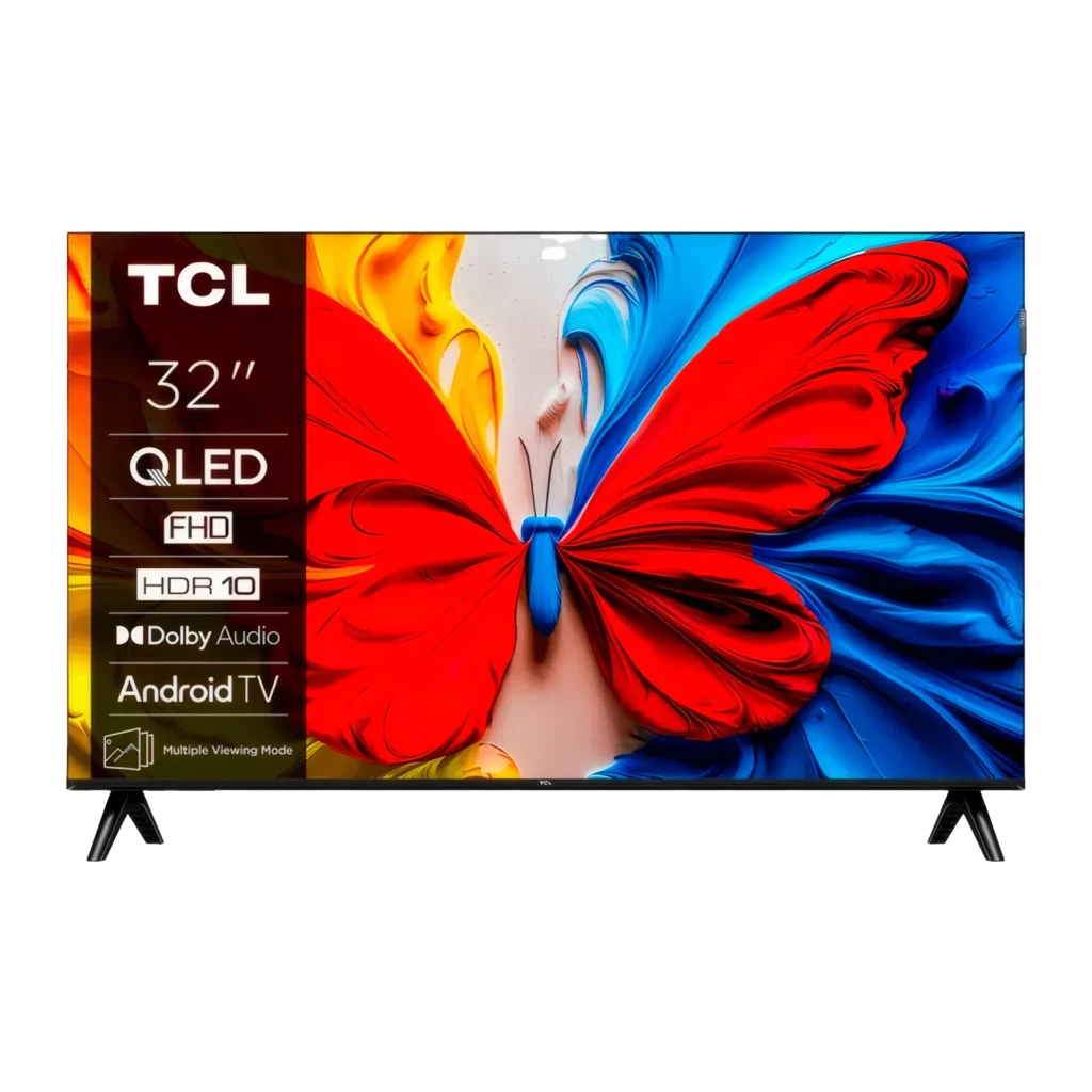 TV TCL 32 pulgadas QLED Full HD Acero 32S5L