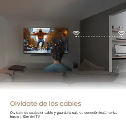 TV Samsung The Frame Pro 75 pouces Neo QLED 144Hz 4K Noir TQ75LS03H, salon: fixé au mur avec connexion sans fil, personne