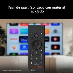 TV Sony Bravia 3 II 75 pouces LED 4K Ultra HD Dolby Vision Noir 75XR35M2, télécommande: noire avec boutons Netflix, Disney+